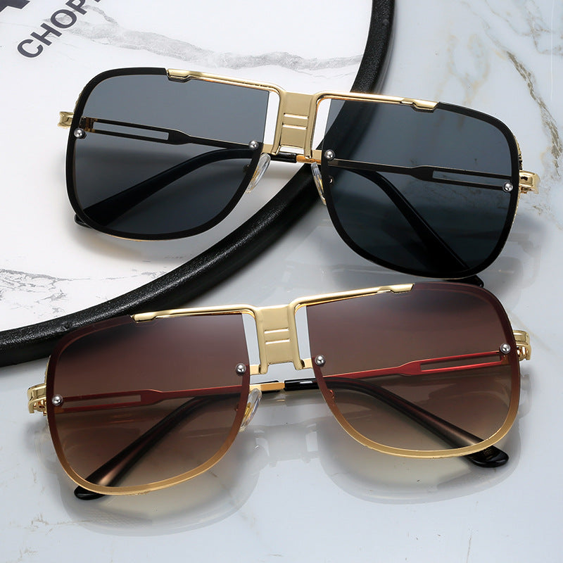 Retro Metal Streetwear Sunglasses