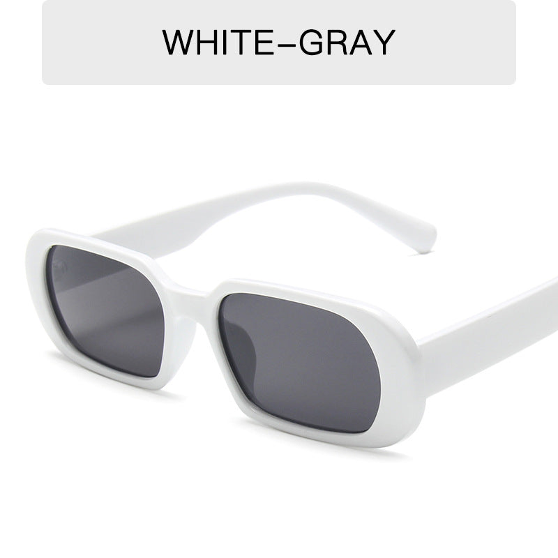 Retro Small-Frame Color Sunglasses