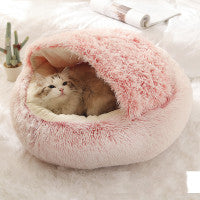 Cozy 2-in-1 Plush Pet Bed