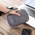 Portable Travel Cable Organizer Pouch