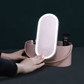 LED Mirror Cosmetic Organizer Box