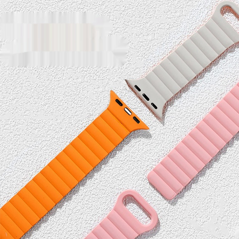 Magnetic Silicone Smart Watch Band