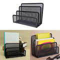 Metal Mesh Desk Book Organizer