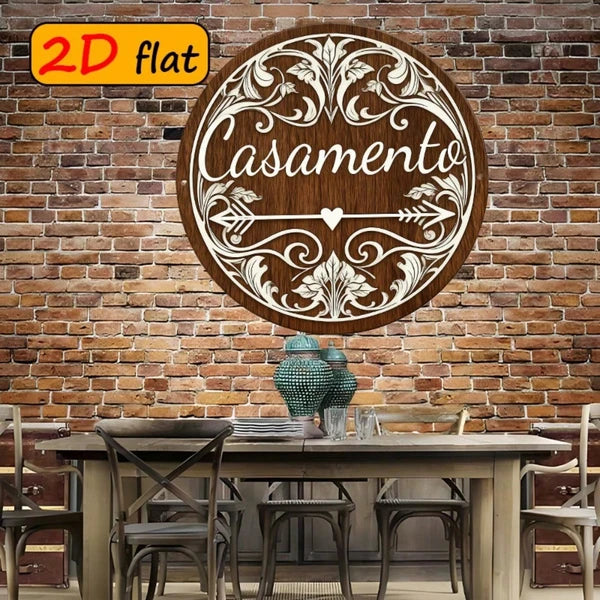 Wall Decoration 20 Cm X 20 Cm X 0.5 Cm