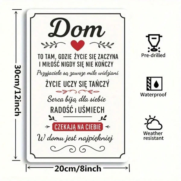 Wall Decoration 20 Cm X 20 Cm X 0.5 Cm