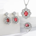 Bridal Necklace & Earrings Set