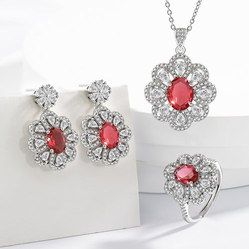 Bridal Necklace & Earrings Set