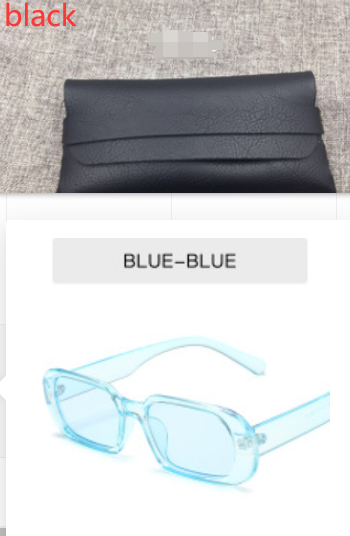 Retro Small-Frame Color Sunglasses