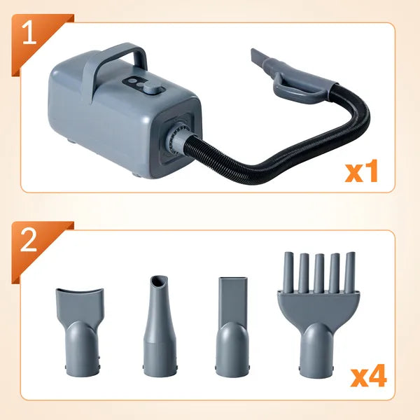Professional dog grooming dryer product view