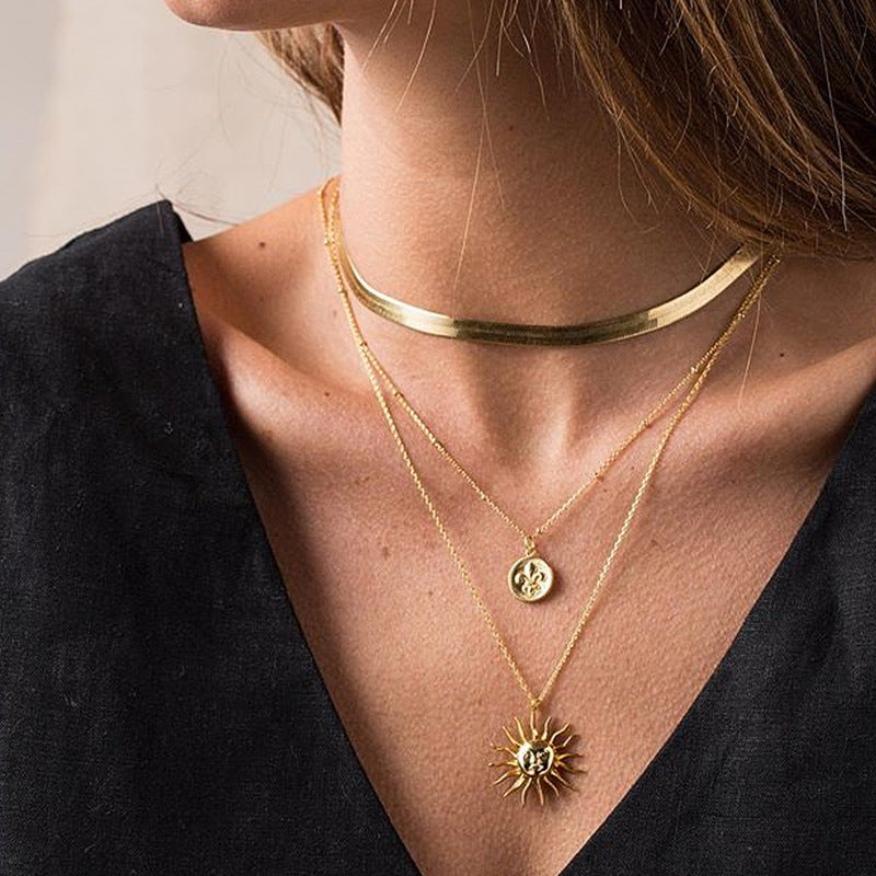 Stainless Steel French-Style Necklace