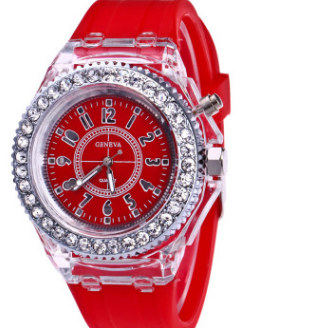 Women's LED Silicone Watch